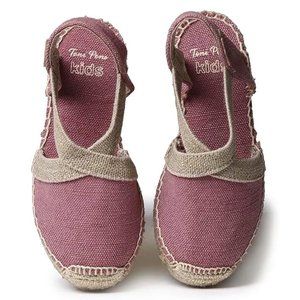 TONI PONS Kids Toddler Girls Espardillas Edita Sandals in Pink sz 10